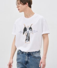 니텐스 아트웍 티셔츠 [WHITE]