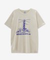 공용 롱아일랜드 반소매 티셔츠 - 뉴트럴 / TLONGISLANDWDNAT