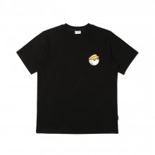 말본 스크립트 라운드 티셔츠 BLACK (UNISEX)