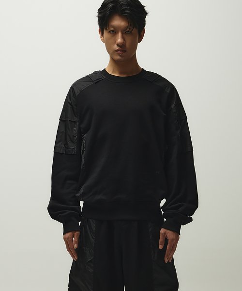Свитшот с панелями (Black)