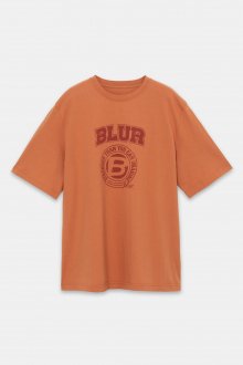 ROUND B BIG LOGO SHORT SLEEVE - ORANGE