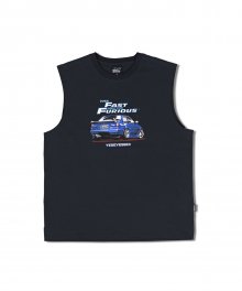 Y.E.S x Fast & Furious Racing Car S/L Charcoal