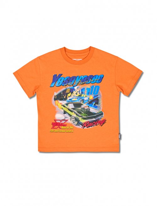 예스아이씨(YESEYESEE) Y.E.S x Fast & Furious Racing Kids Tee