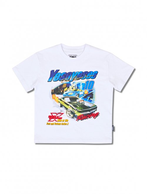 예스아이씨(YESEYESEE) Y.E.S x Fast & Furious Racing Kids Tee