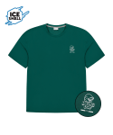 밀레 클래식(MILLET CLASSIC) MCC 하이킹보이 로고 아이스쉘 티셔츠_GREEN