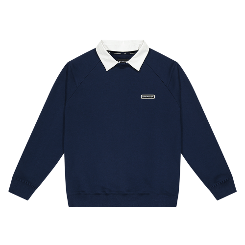 Свитшот-поло реглан M Layered (NAVY) _ R23MCT01NV
