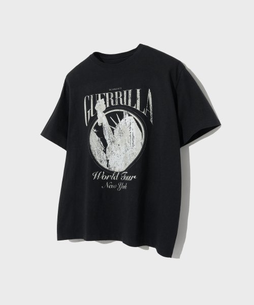 아워스코프(OURSCOPE) Guerrilla T-Shirts (Black) - 사이즈 & 후기 | 무신사