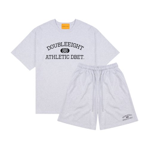 더블에잇(DOUBLE EIGHT) Athletic Set up (light melange) - 사이즈 & 후기 | 무신사