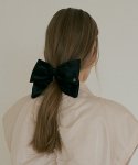 드메이커(DEMAKER) Ciel ribbon hair pin-black