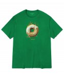 한량(HANRYANG) HR® Exciting donuts as always 도넛 그린 반팔 티셔츠