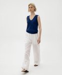 르바(LEVAR) Drawstring Lounge Pants - White