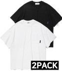 테일러 스튜디오(TAILOR STUDIO) [2PACK] 미니멀 포켓 포인트 티셔츠