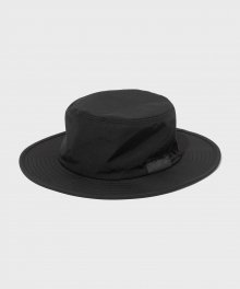 NYLON PANAMA HAT (BLACK)