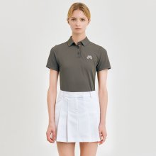 Ice Cotton Polo Shirts_Khaki