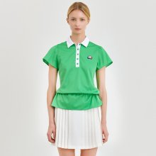 Frill Polo Shirts_Green