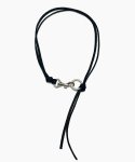 셉텐벌5(SEPTEMBER5) Leather buckle necklace