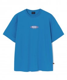 RECORD GROOVERHYME LOGO T-SHIRTS (VICTORIA BLUE) [LRRMCTA348M]