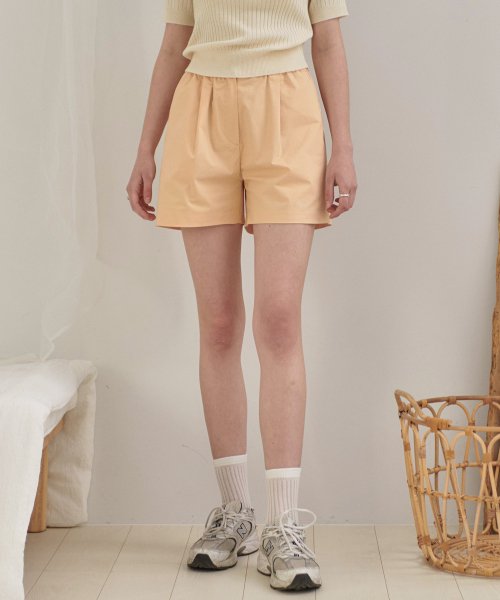 [SHORTS] Mond Pintuck Pants