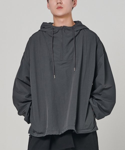Active pullover худи-анорак Charcoal