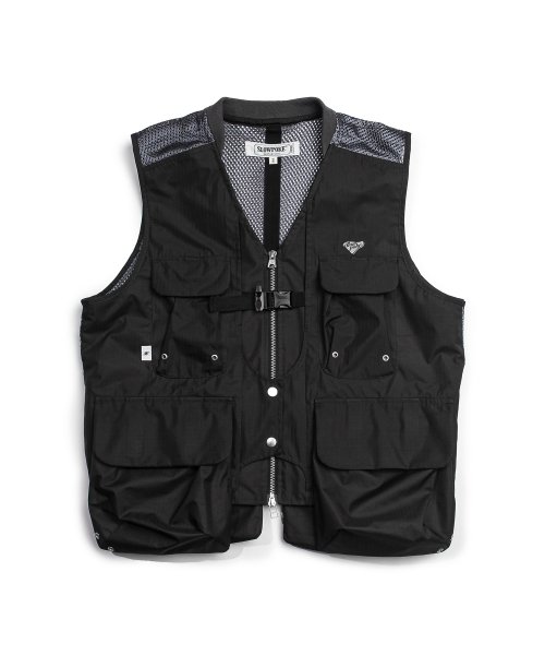 Жилет Angler из тройного нейлона рипстоп (водонепроницаемый) Black