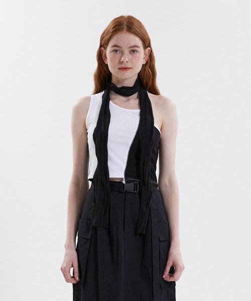 ODD SLEEVELESS_IVORY