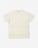 솔티(SORTIE) 3N605 Coverstitch Poket T-Shirts (Ivory)
