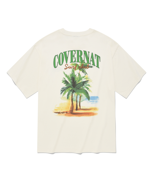 Shirt with outlet palm trees