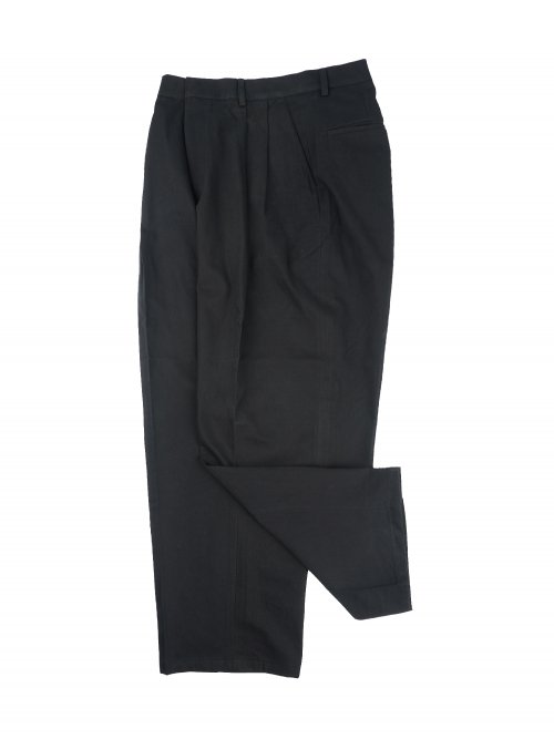 CITY WIDE 2TUCK PANTS BLACK