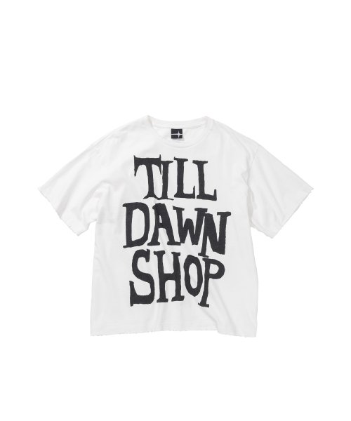 MUSINSA | TILL DAWN TILLDAWN SHOP 1/2 SLEEVE / White