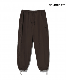 [ONEMILE WEAR] NYLON RELAXED FIT CLIMBING PANTS BROWN