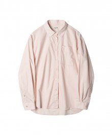 W Silky Washed Shirt Pink