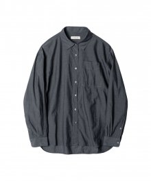W Silky Washed Shirt Charcoal