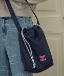디어마이디어(DEARMYDEER) String mini bag_ Navy