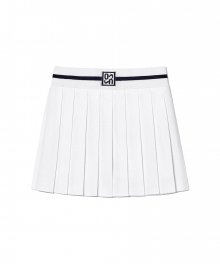 MELROSE PLEATED SKIRT (WHITE)