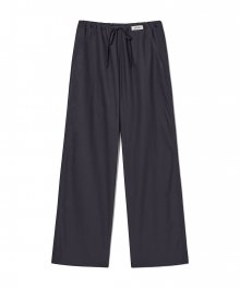 WILSHIRE COTTON PANTS (BLACKBERRY)