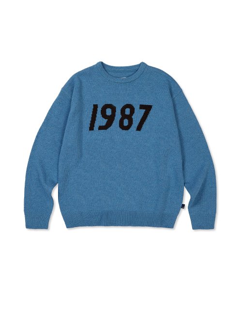 [Mmlg] 1987 KNIT (BLUE)