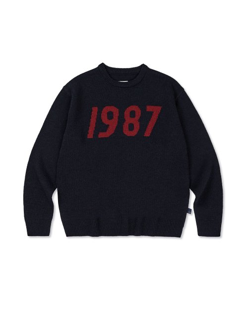 [Mmlg] 1987 KNIT (NAVY)