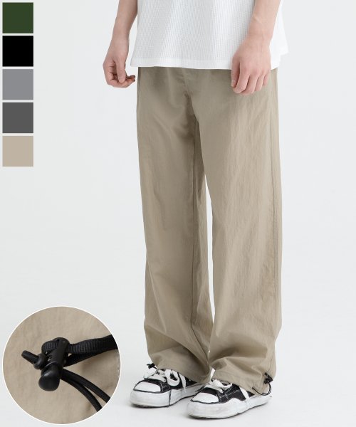 MUSINSA | BRENSON ACHROMATIC_ NYLON STRING 2WAY PANTS (5Color)