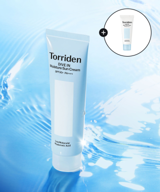 토리든(TORRIDEN) 다이브인 워터리 모이스처 선크림 60ml (+무기자차 선크림 20ml) 상품 이미지