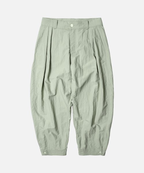 CURVED CUFFS PANTS _ MINT