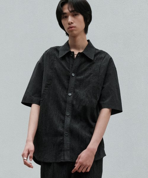 Рубашка с коротким рукавом Lacl [Black]