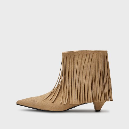 Beige best sale shoe boots