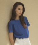 시야쥬(SIYAZU) SITP5108 코튼 텐션 레귤러 핏 티셔츠_Royal blue
