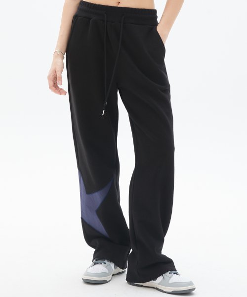 MUSINSA | LUV IS TRUE PY STAR PANTS(BLACK)