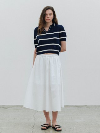 시엔느(SIENNE) Vintage Lace Skirt (White)