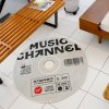 90(cm) music channel CD 원형 러그
