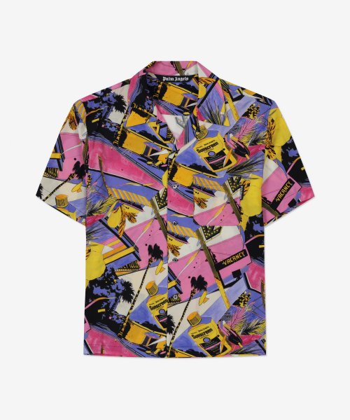 Prada double discount match bowling shirt