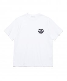 Small Heart T-shirt [WHITE]