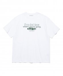 Just Go T-shirt [GREEN WHITE]