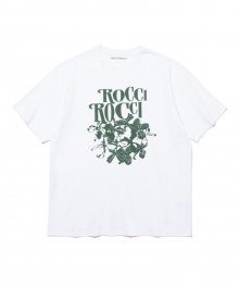 Vacance Flower T-shirt [GREEN WHITE]